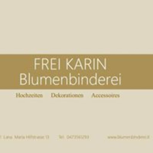 Blumenbinderei – Frei Karin